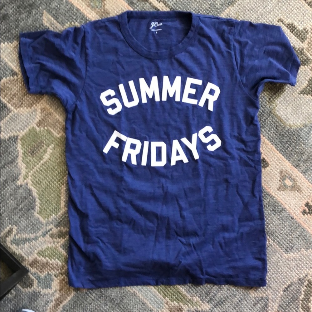 J Crew Summer Friday’s Tee
